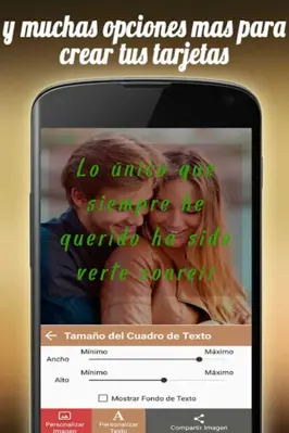 Frases bonitas android App screenshot 3