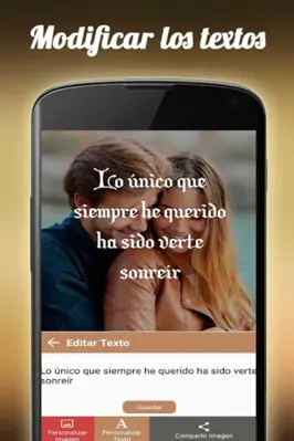 Frases bonitas android App screenshot 4