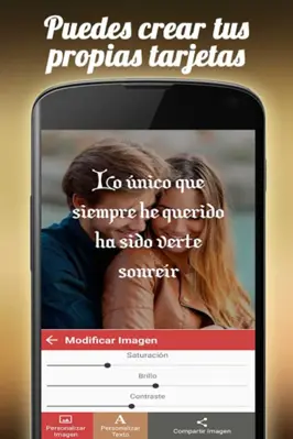 Frases bonitas android App screenshot 5