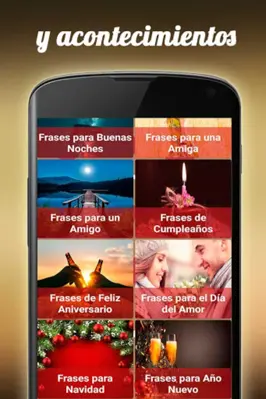 Frases bonitas android App screenshot 7